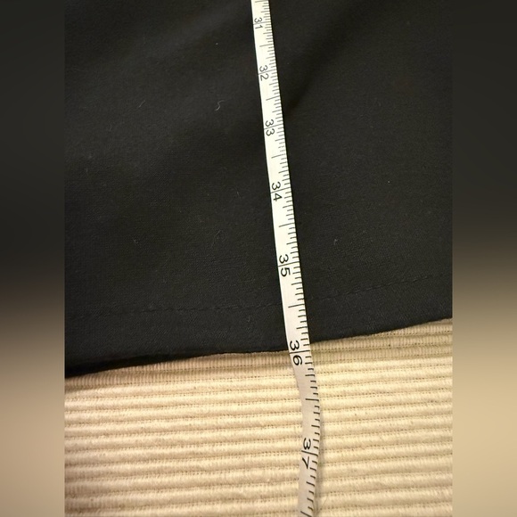 Andrea Jovine Black Sleeveless Shift Dress Tunic with Pockets Large - Picture 3 of 6